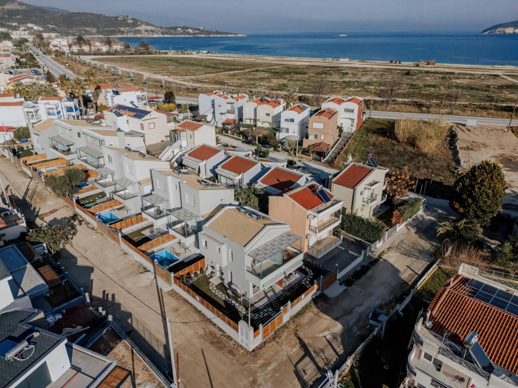 Aegean Twin Houses Nea Iraklitsa Εξωτερικό φωτογραφία